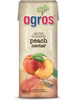 ΧΥΜΟΣ AGROS ΡΟΔΑΚΙΝΟ 250ml