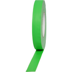 Fos Technologies STAGE TAPE 25mm X 50m Neon Green - Φθορίζουσα υφασμάτινη ταινία gaffer 25mm - 50 m σε Neon Green