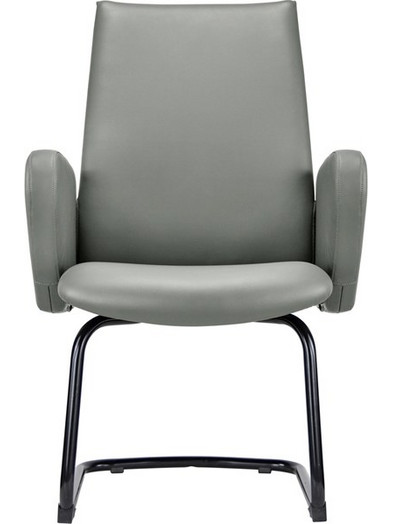 RAVENNA Καρέκλα Επισκέπτη Maggie Visitor PU Γκρι 63 x 53 x 103