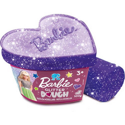 Lisciani Giochi Barbie Dough Heart Of Glitter Πλαστελίνες