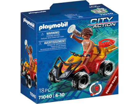 Playmobil City Action Ναυαγοσώστης με Γουρούνα για 4-10 Ετών 71040