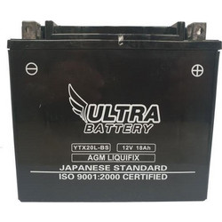 Ultra Μπαταρία Μοτοσυκλέτας YTX20L-BS 18Ah