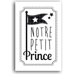 Ξύλινη Σφραγίδα Notre Petit Prince 7x4x5cm