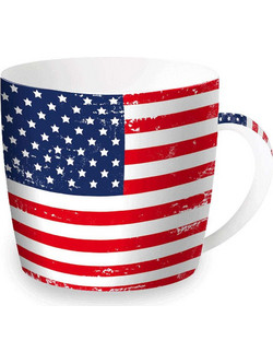 Κούπα Flags Usa 217USA 350ml Multi Easy Life Πορσελάνη