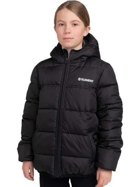 Element Αθλητικό Παιδικό Μπουφάν Χειμωνιάτικο Puffer Μαύρο F2JKB3ELF2-3732