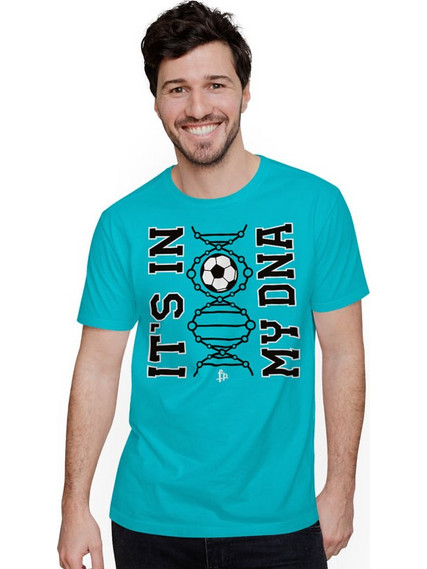 Its In My DNA Football (Κοντομάνικο Ανδρικό / Unisex) - Atoll blue