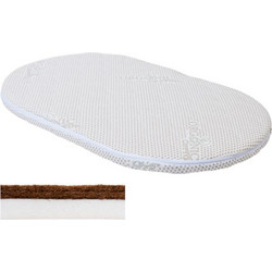 Ingvart Midi Coco Round Στρώμα Latex & Κοκοφοίνικα Κούνιας 72x125cm
