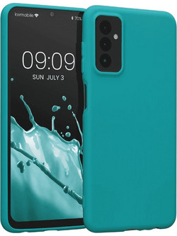 KW Θήκη TPU Σιλικόνης για Samsung Galaxy M13 - Petrol Matt