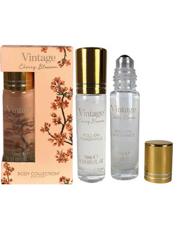 ROLLON FRAGRANCE BODY COLLECTION ENGLAND VINTAGE CHERRY BLOSSOM 10ML