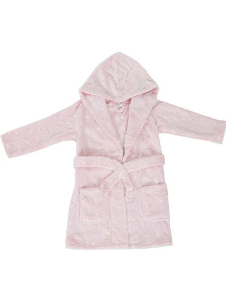 Princess Fleece παιδική ρόμπα ροζ W23