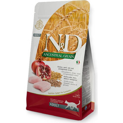 Farmina N&D Ancestral Grain Adult with Chicken, Spelt, Oats & Pomegranate 1.5kg