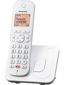 Panasonic KX-TGC250 Ασύρματο Τηλέφωνο Λευκό