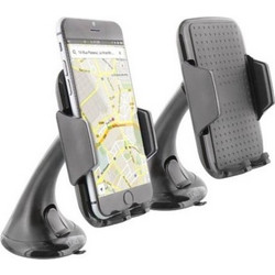 T nB CARHOLDBK2 UNIVERSAL CAR HOLDER WINDSCREEN BLACK