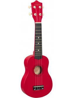 Soundsation Maui Sunny 10 Soprano Red with Case