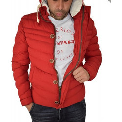Ben Tailor Ανδρικό Μπουφάν Χειμωνιάτικο Puffer Κόκκινο 9026