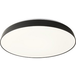 ΠΛΑΦΟΝΙΕΡΑ ΟΡΟΦΗΣ LED 50W 3000K (ΘΕΡΜΟ ΦΩΣ) 3152lm MAT BLACK ERIE 01-1682 REDO 6421681077800