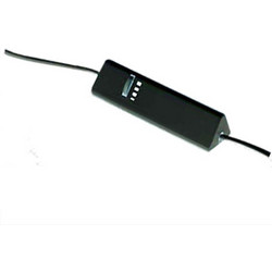 Dimmer καλωδίου ενδιάμεσο μαύρο Century Control, 40-150W, για όλα τα φορτία - 10.002.21.00.04