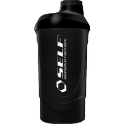 SELF OMNINUTRITION SHAKER SHORT BLACK 600ML