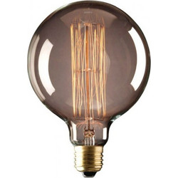 Λάμπα τύπου Edison διακοσμητική 40W Ε27 globe ντιμαριζόμενη LUMEN 14-75404
