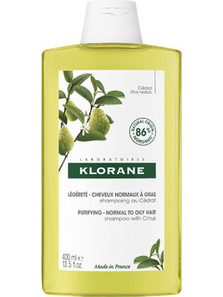 Klorane Citrus Purifying Σαμπουάν για Λιπαρά & Ξηρά Μαλλιά 400ml