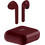 Puro Slim Pods Ακουστικά Bluetooth Earbud Ανθεκτικά στο Νερό Bordeaux