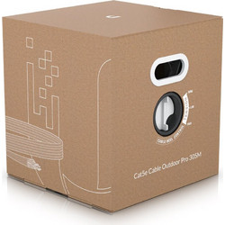 Ubiquiti U/FTP Cat.5e Καλώδιο Δικτύου Ethernet 305m White