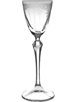 Crystalex Σετ Ποτήρια Λικέρ Κρυστάλλινα Κολωνάτα Elisabeth 70ml 6τμχ CLX08106023