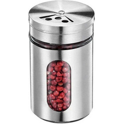 Δοχείο Μπαχαρικών 1003802800 8cm 80ml Inox Kuchenprofi Ατσάλι,Γυαλί