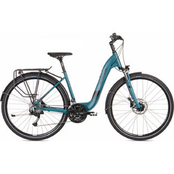 Ideal Travelon Wave 2022 Γυναικείο Ποδήλατο Πόλης 28" Αλουμινίου με 27 Ταχύτητες και Δισκόφρενα Πετρόλ