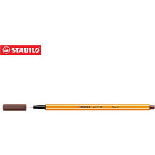 STABILO point 88 Μαρκαδόρος λεπτής γραφής 0.4mm Καφέ