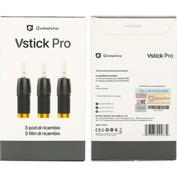 QUAWINS VSTICK PRO 3 ΤΕΜ. POD ΔΕΞΑΜΕΝΕΣ 1.3ohm 2ml