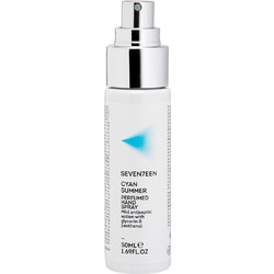 Seventeen Cyan Summer Perfumed Hand Spray Αντισηπτικό Spray Χεριών 50ml