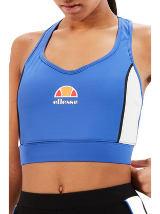 Ellesse Moona Αθλητικό Μπουστάκι με Μέτρια Στήριξη Μπλε SRR17833-402