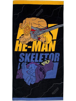 Cinereplicas Masters of The Universe He-Man & Skeletor Πετσέτα Θαλάσσης Πολύχρωμη
