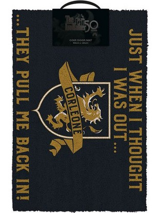 The Godfather Doormat Thought I Was Out 40 x 60 cm