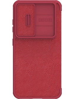 Nillkin Qin Leather Pro Back Cover Red (Samsung Galaxy S23 Plus)