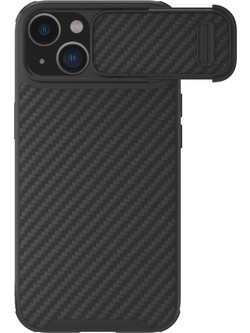 Nillkin Synthetic Fiber S CamShield Back Cover Black (iPhone 14)