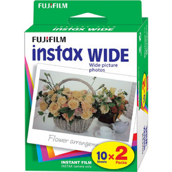 Fujifilm Color Instax Wide Instant (20 Exposures)