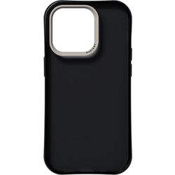 Nudient Form Back Cover Clear Black (iPhone 14 Pro)