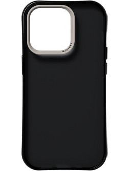 Nudient Form Back Cover Clear Black (iPhone 14 Pro)