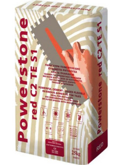 Κόλλα πλακιδίων POWERSTONE Red KARAG 25kg