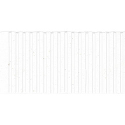 FS Loft White Vintage 3D Κυματιστό Πλακάκι Επένδυση Τοίχου Λευκό Ματ 20χ40
