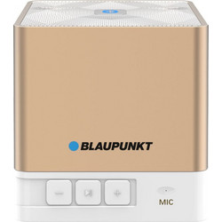 Blaupunkt BT02 Ηχείο Bluetooth 2W με Ραδιόφωνο Χρυσό