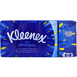 Χαρτομάντηλα Τσέπης Kleenex The Original (Πακ./8τεμ)