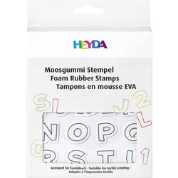 Σφραγίδες Heyda Alphabet Foam Rubber 52 Τεμάχια (264888670)