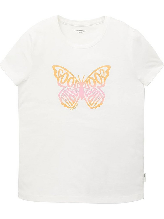 Tom Tailor Παιδικό T-Shirt Κοντομάνικο Λευκό 1036079-10315