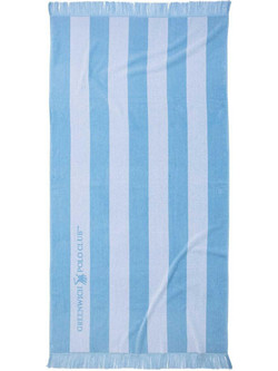 Greenwich Polo Club 3728 Πετσέτα Θαλάσσης Γαλάζια 90x170cm