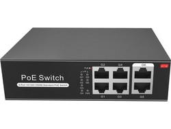 Ethernet Switch (Poe+) 6 Θυρών 10/100/1000Mbps