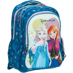 Gim Frozen Fall Σχολική Τσάντα Πλάτης Δημοτικού Μπλε 341-69031