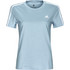 Adidas Sportswear Essentials Slim 3-Stripes Tee Wonder Γυναικείο Αθλητικό T-Shirt Μπλε IM2788